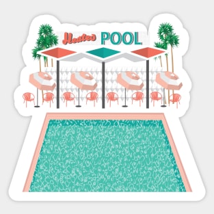 MCM Motel Pool Sticker